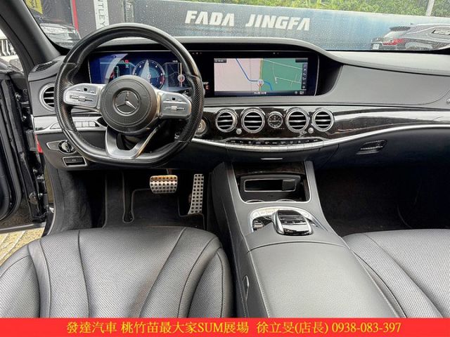 BENZ S350D AMG 2018年 2.9 黑 2089  第9張相片