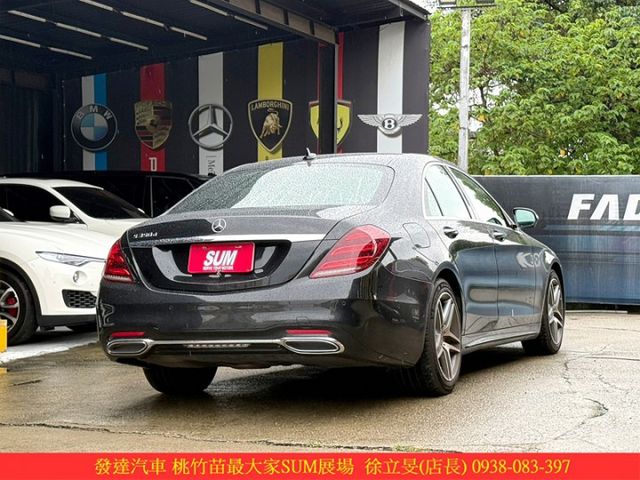 BENZ S350D AMG 2018年 2.9 黑 2089  第18張相片