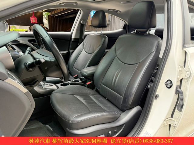 現代 ELANTRA 2013年 1.8 白 1321  第4張相片