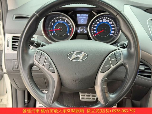 現代 ELANTRA 2013年 1.8 白 1321  第8張相片