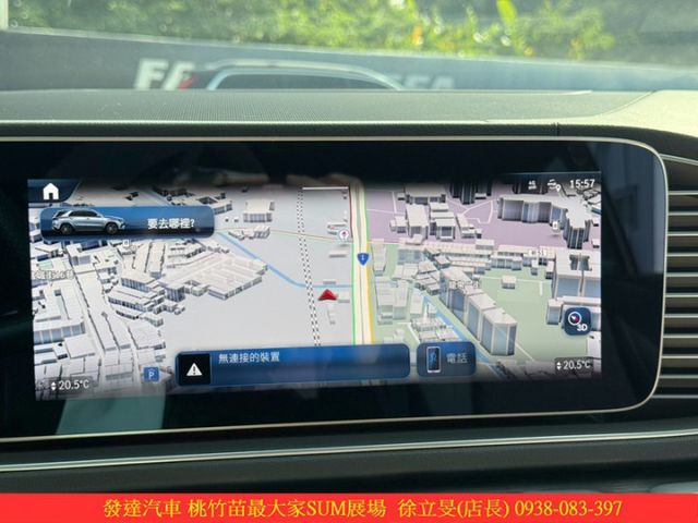BENZ GLE450 4MATIC 油電 2023年 3.0 白 7788  第18張相片