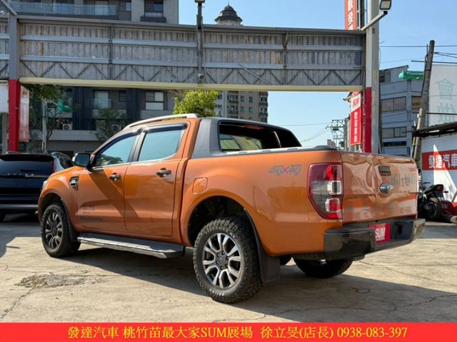 福特 RANGER 柴 2017年 3.2 橙黃 6663  第12張相片