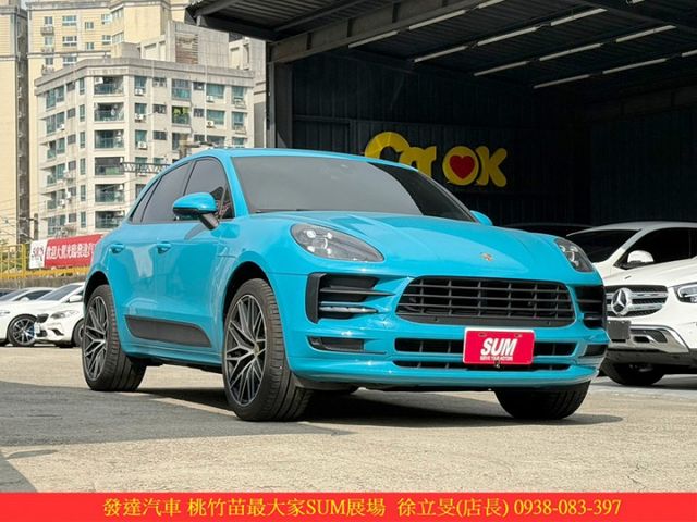 PORSCHE MACAN 2018年12月 2.0 淺藍 6189 順  第2張相片