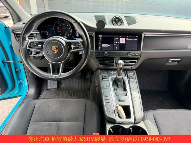 PORSCHE MACAN 2018年12月 2.0 淺藍 6189 順  第11張相片
