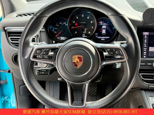 PORSCHE MACAN 2018年12月 2.0 淺藍 6189 順  第12張相片