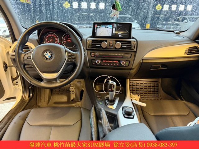 BMW 116I 五門 2014年10月 1.6 白 0080  第6張相片