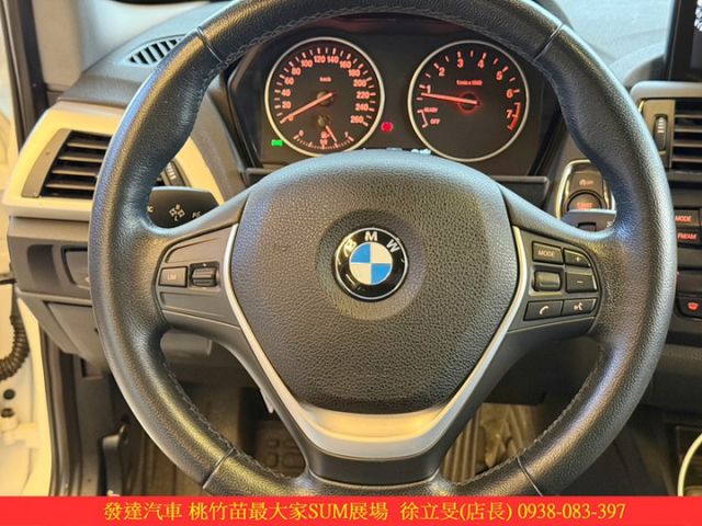 BMW 116I 五門 2014年10月 1.6 白 0080  第7張相片