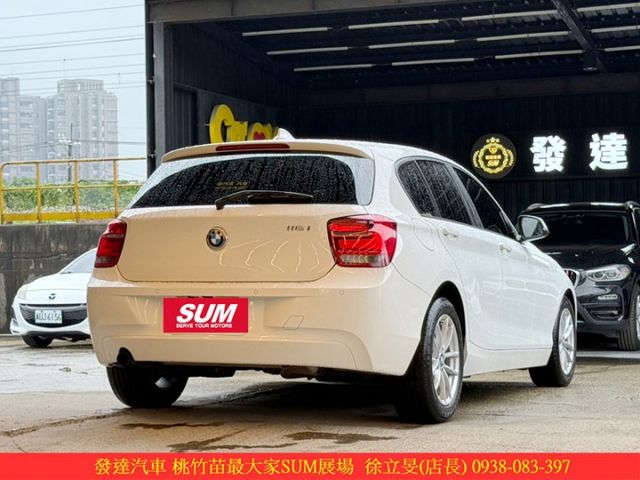 BMW 116I 五門 2014年10月 1.6 白 0080  第16張相片