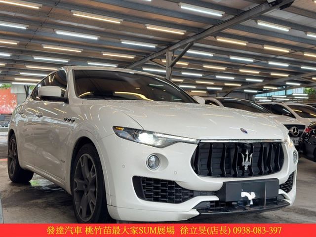 瑪莎拉蒂 LEVANTE GEANSPORT 2017年10月 3.0 白 6253  第2張相片
