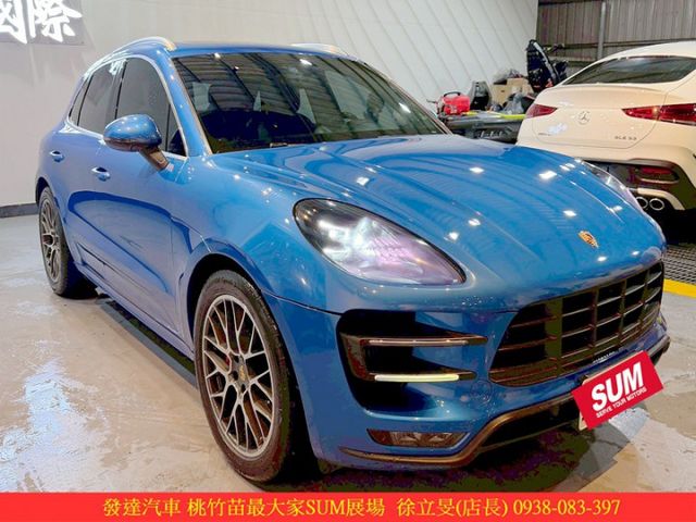 PORSCHE MACAN 2014年8 3.6 藍 #3707 1505  第2張相片