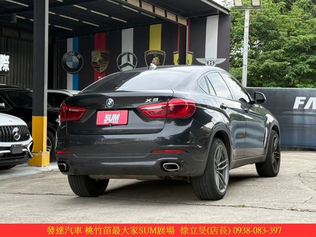 BMW X6 35I 2017年 3.0 黑 8838 順  第19張相片