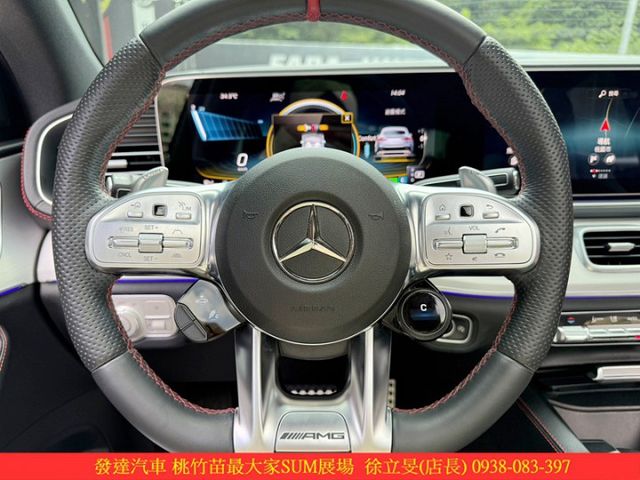BENZ AMG GLE53 4MATIC+ COUPE 2022年 3.0 輕油電 黑 6366  第12張相片