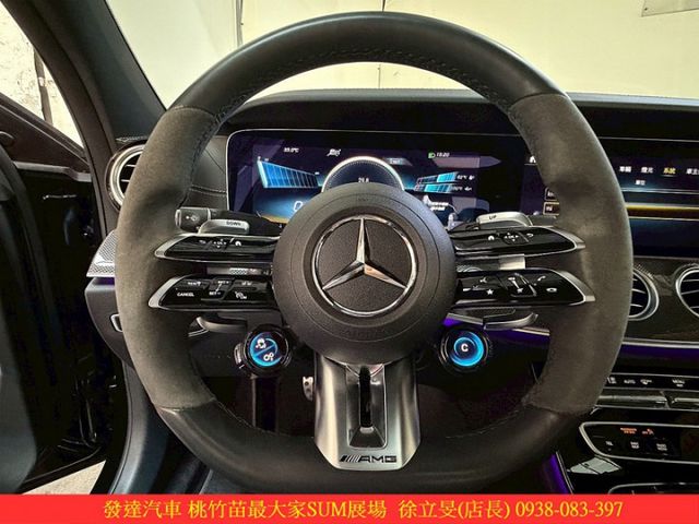 BENZ E53 4MATIC+ 2022年5 黑 #4406  第9張相片