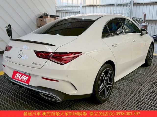 BENZ CLA250 4MATIC 2020年7 白 #0429  第13張相片