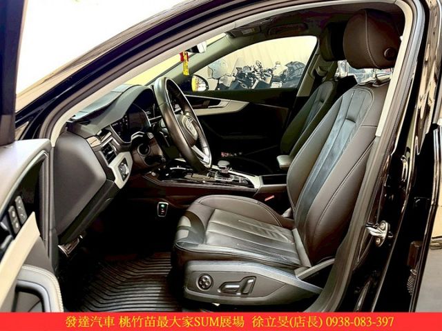 AUDI A4 AVANT 40 TFSI 2020年12月 黑 6908  第4張相片