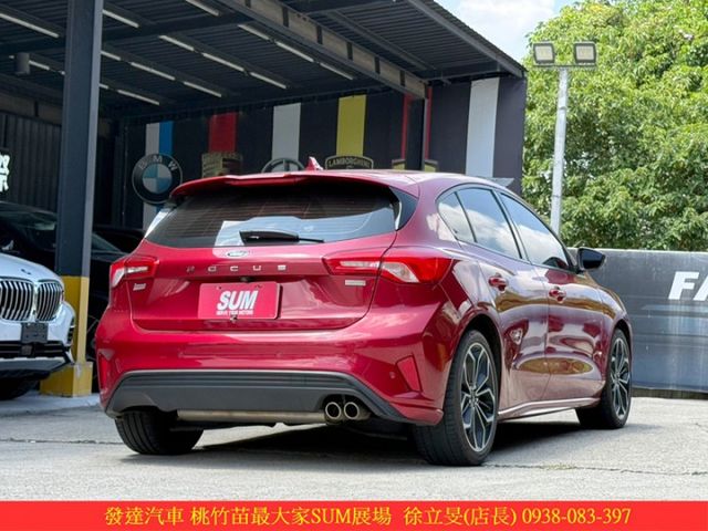 福特 FOCUS ST 2020年 1.5 紅 Lommel 0206  第19張相片