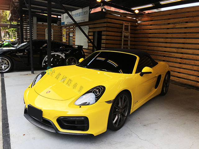全鑫車業2015年 Porsche Boxster GTS 原廠保固中  第1張相片