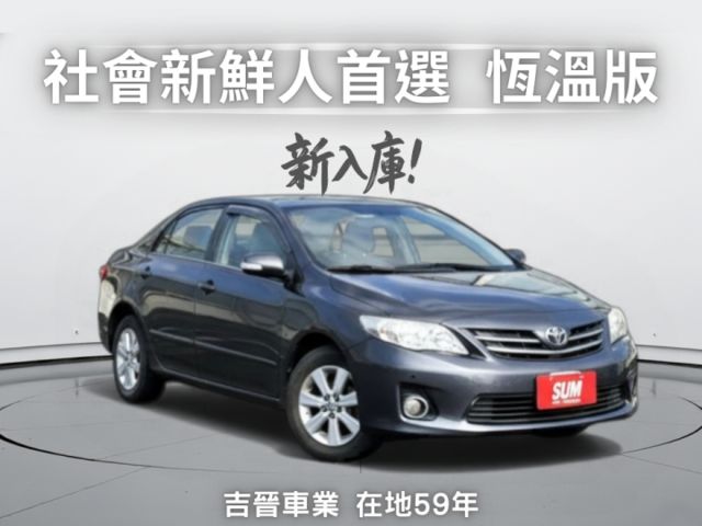 ✅在地59年✅里程保證✅銀行可全貸ㅣ一年約用8千公里~跑少車況ㅣ好養省油ㅣ定速ㅣ恆溫ㅣ行車紀錄器  第1張相片