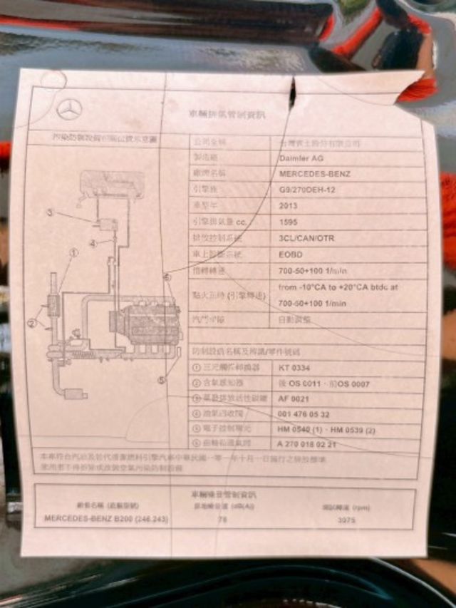 B200 1.6L五門掀背 沒浮誇外型但一眼就知不便宜 不玩大排氣量但渦輪一踩就有感 低調是因為不需要用吵來證明自己很強  第15張相片