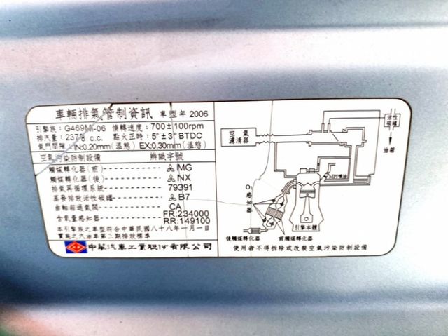 2006年 三菱 SAVRIN 2.4L ✅里程保證✅雙認證車  第7張相片