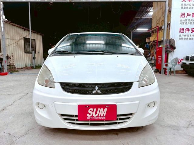 2013年Mitsubishi Colt Plus 1.6 白色經典款  第2張相片
