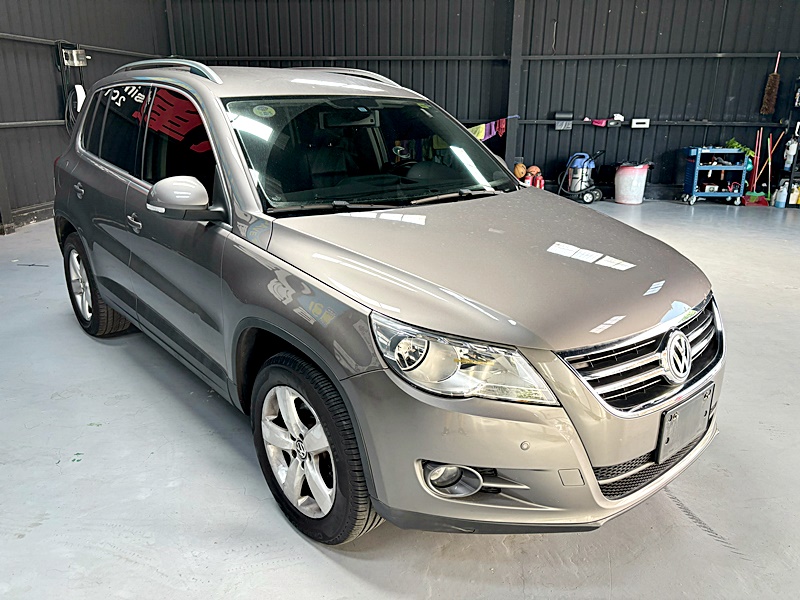 《百度汽車》TIGUAN 只跑10萬一手車內外如新 可全貸私分低月付小白八大可  第2張相片