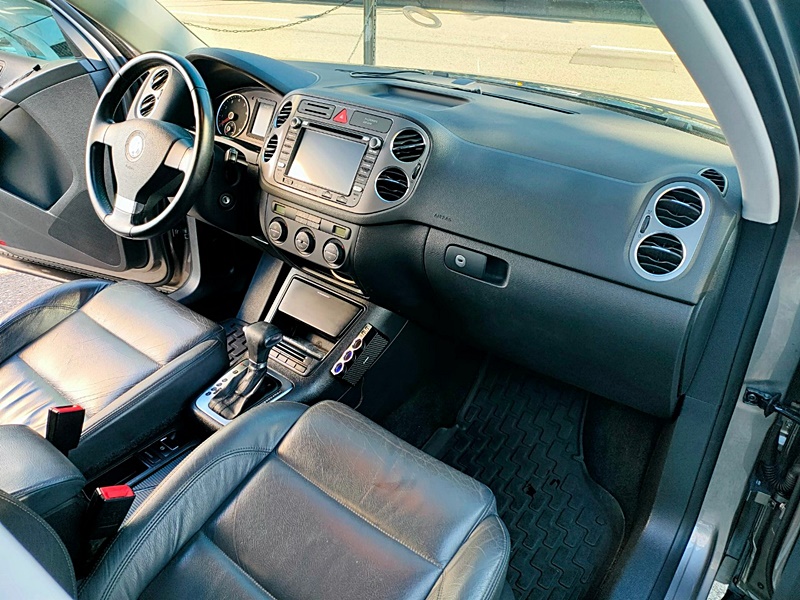 《百度汽車》TIGUAN 只跑10萬一手車內外如新 可全貸私分低月付小白八大可  第6張相片