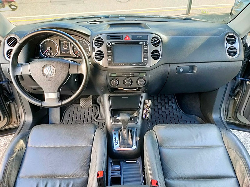 《百度汽車》TIGUAN 只跑10萬一手車內外如新 可全貸私分低月付小白八大可  第8張相片