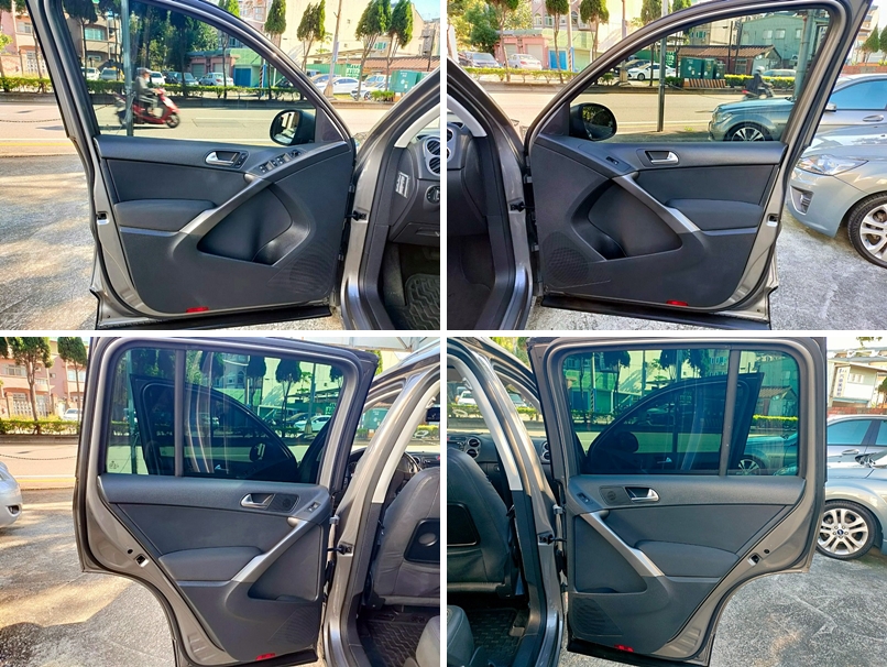 《百度汽車》TIGUAN 只跑10萬一手車內外如新 可全貸私分低月付小白八大可  第14張相片