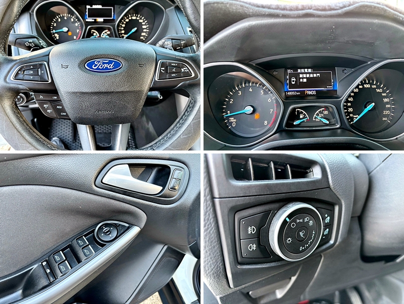 2016年 FOCUS MK3.5 1500CC 頂配實跑14萬 一手車庫車 車況超優可全貸可私分  第6張相片