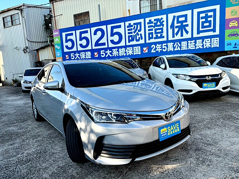 《百度汽車 》2018年 ALTIS 1.8E版 實跑8萬 安卓大螢幕 車況超新 可全貸免保人低月付  第2張相片