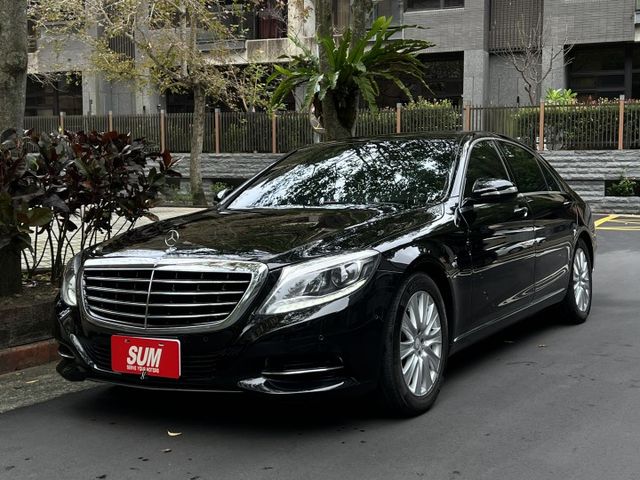 S350DL 長軸版 摸門 全車電動椅 四區恆溫 氣氛燈 跑少 認證  第1張相片