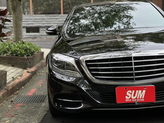 S350DL 長軸版 摸門 全車電動椅 四區恆溫 氣氛燈 跑少 認證  第6張相片