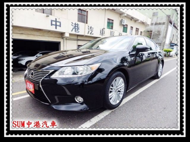 ES350 旗艦型 I KEY 摸門 全景天窗 LDWS/車道偏離警示系統  盲點 可認證  可全額貸款  第1張相片