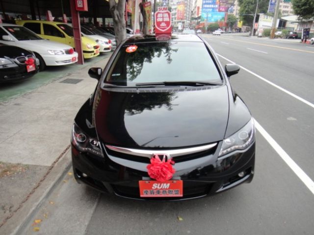 07 Civic 1.8 EX黑.天窗.ABS.雙氣囊.整台原漆.真是美!  第1張相片