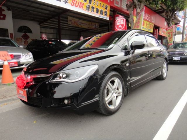 07 Civic 1.8 EX黑.天窗.ABS.雙氣囊.整台原漆.真是美!  第2張相片