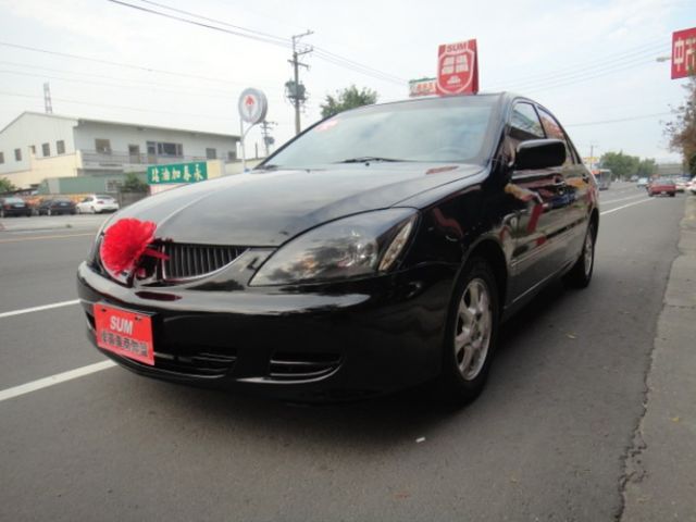 04 Lancer 1.6 黑~天窗.車況極美又新!  第2張相片