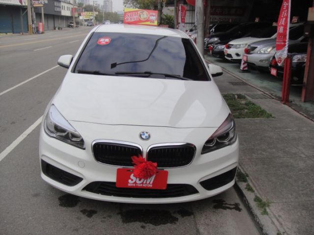 14 BMW 218i 白/黑~總代理.小姐車.祇跑11萬公里.新!  第1張相片