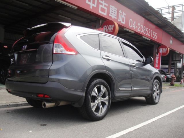 13 CR-V 2.4 灰~VTI-S天窗款~感應HID大燈.快撥.影音.4氣囊.車極美!  第5張相片