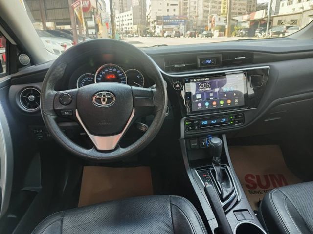 18 Altis 1.8 白 經典型~小姐車.很是美! I-KEY免鑰匙/LED日行燈尾燈/循跡防滑/定速巡航/安卓機/  第15張相片