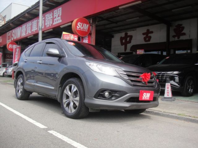 13 CR-V 2.4 灰~VTI-S天窗款~感應HID大燈.快撥.影音.4氣囊.車極美!  第2張相片