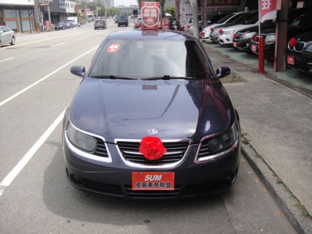 06 SAAB 新大9-5 2.0t VECTOR 莫內藍~路上飛行器~真是美!  第1張相片