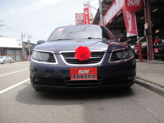 06 SAAB 新大9-5 2.0t VECTOR 莫內藍~路上飛行器~真是美!  第4張相片