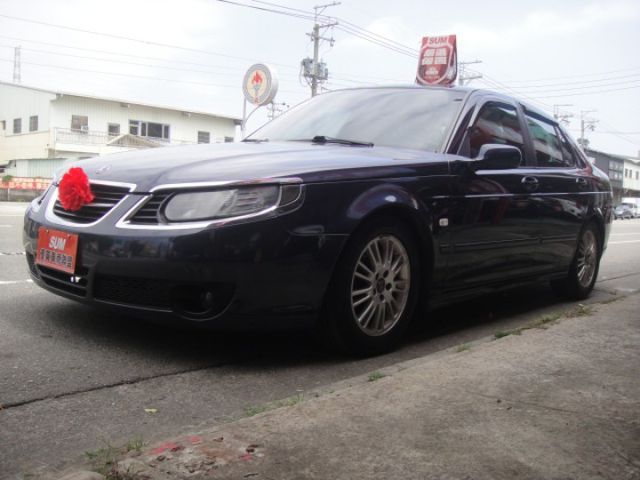06 SAAB 新大9-5 2.0t VECTOR 莫內藍~路上飛行器~真是美!  第7張相片