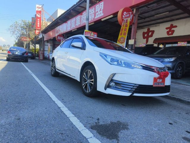 18 Altis 1.8 白 經典型~小姐車.很是美! I-KEY免鑰匙/LED日行燈尾燈/循跡防滑/定速巡航/安卓機/  第2張相片