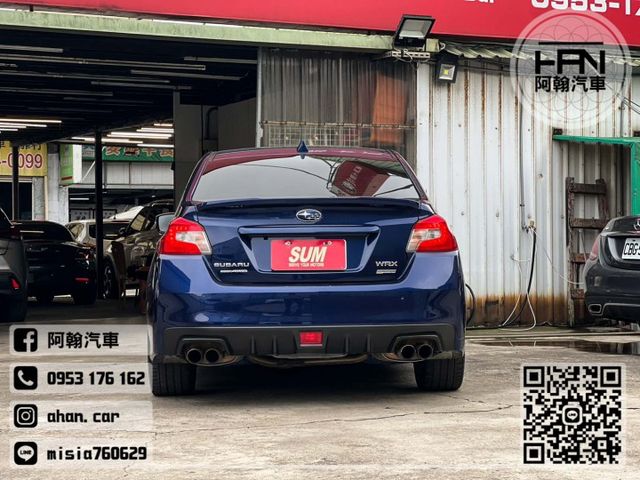 2020年7月【WRX】2.0 藍 ❱❱❱ CVT-EysSight(4WD) ╳ SUM聯盟 ╳ 里程保證 ╳ 實車實  第4張相片