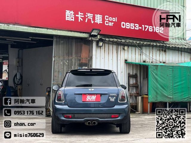 2009年9月【MINI COOPER S R56】1.6 藍 ❱❱❱ COOPER S ╳ HOT認證 ╳ 觸控主機  第4張相片