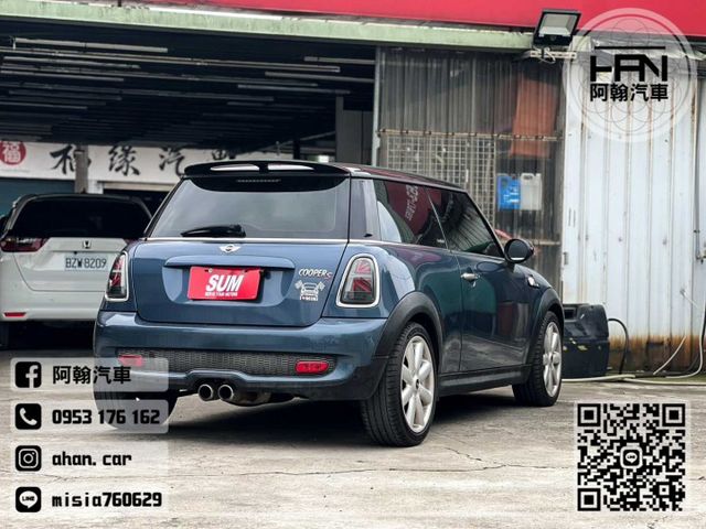 2009年9月【MINI COOPER S R56】1.6 藍 ❱❱❱ COOPER S ╳ HOT認證 ╳ 觸控主機  第6張相片