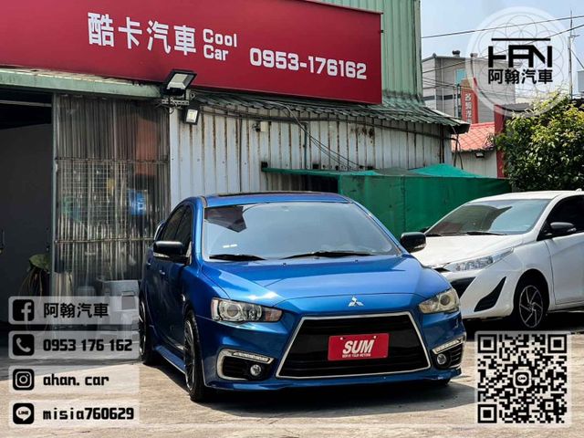 2015年2月【FORTIS iO悍動板】1.8 藍 ❱❱❱ 定速+天窗+觸控主機(倒車攝影) ╳ SUM實車實價  第1張相片