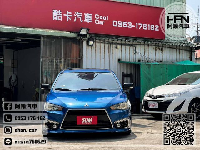 2015年2月【FORTIS iO悍動板】1.8 藍 ❱❱❱ 定速+天窗+觸控主機(倒車攝影) ╳ SUM實車實價  第2張相片